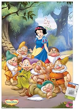 Amazon.co.jp: Trends International ディズニー 白雪姫と七人の